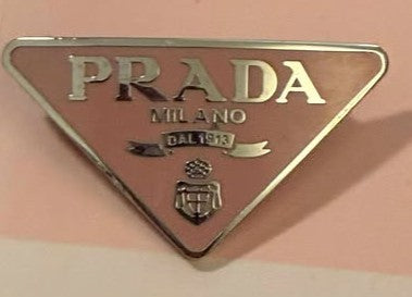 Hair clip P stainless pink