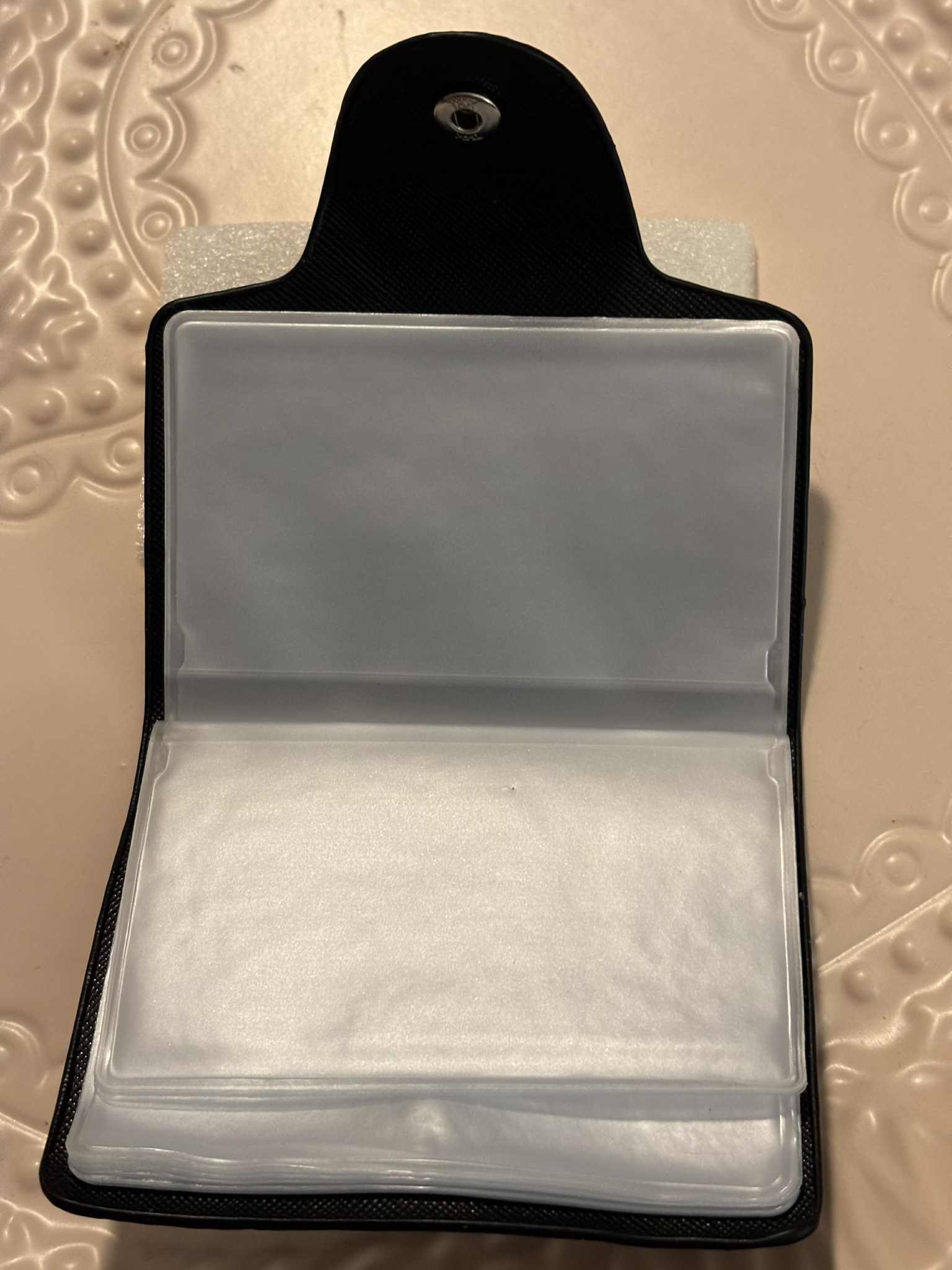 Card holder G plastic big logo