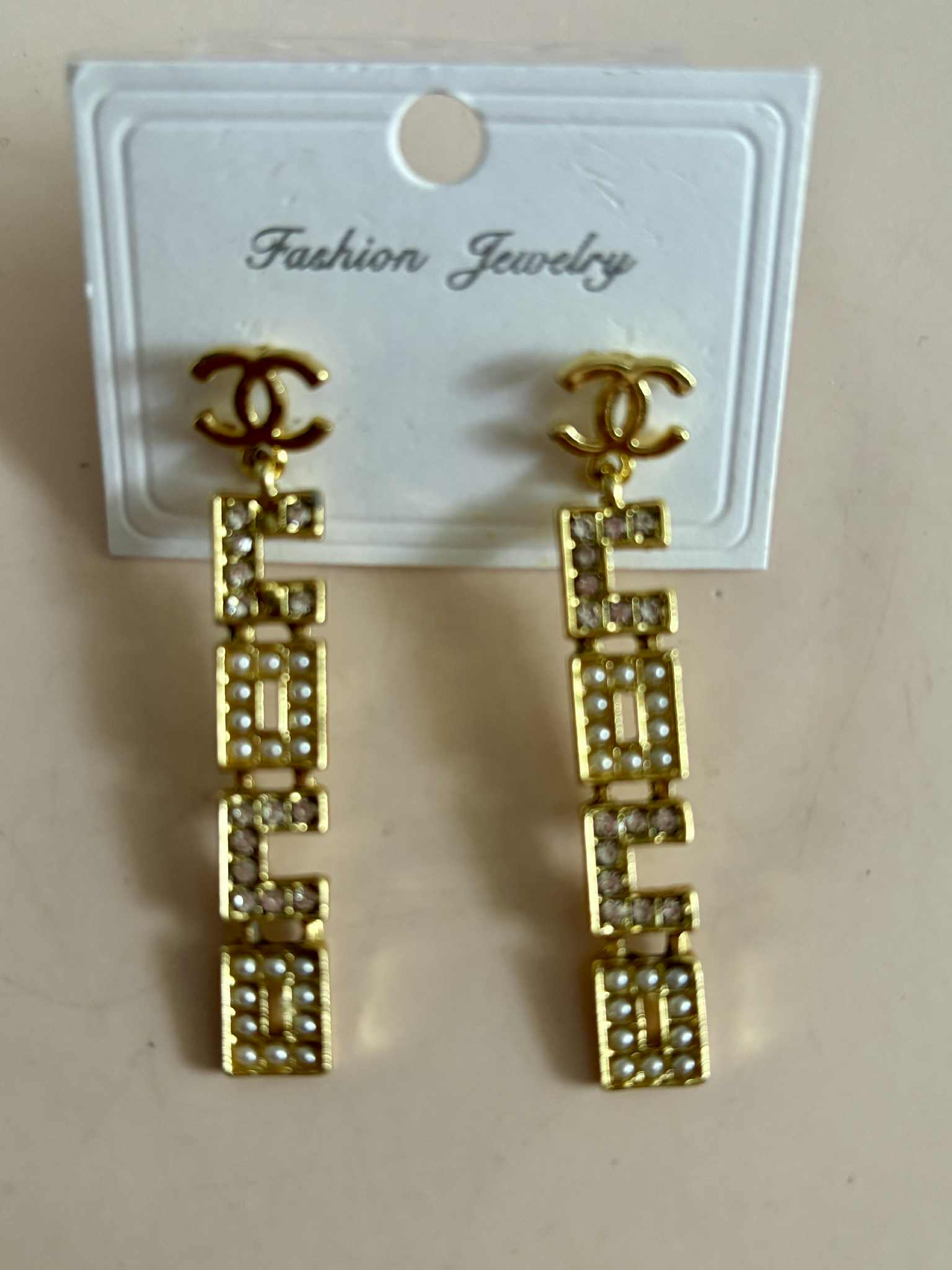 Earrings C coco gold