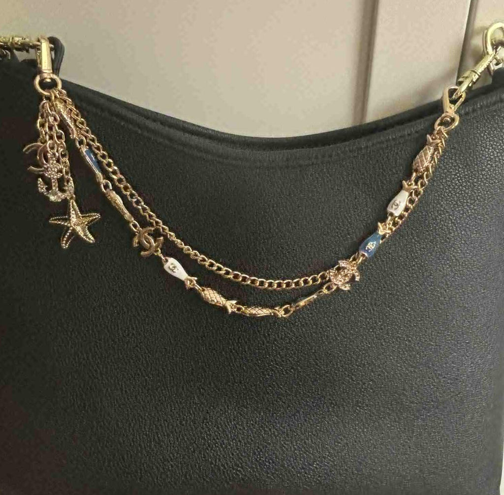 Purse chain CC with fish