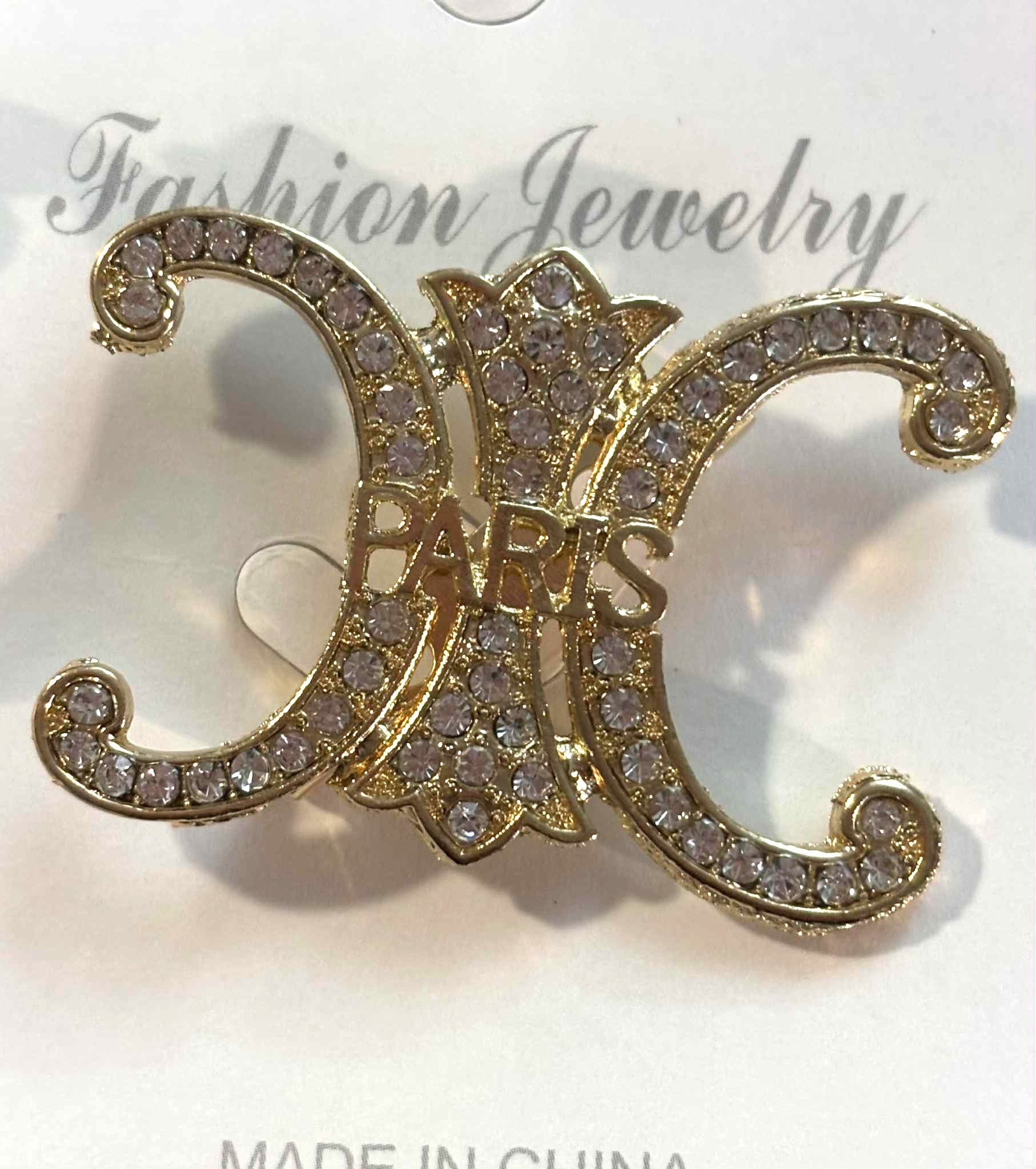 Broach Cel gold