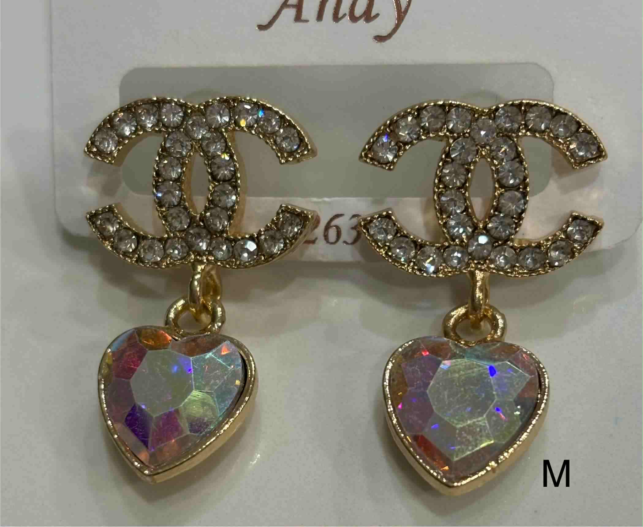 Earrings C lite pink