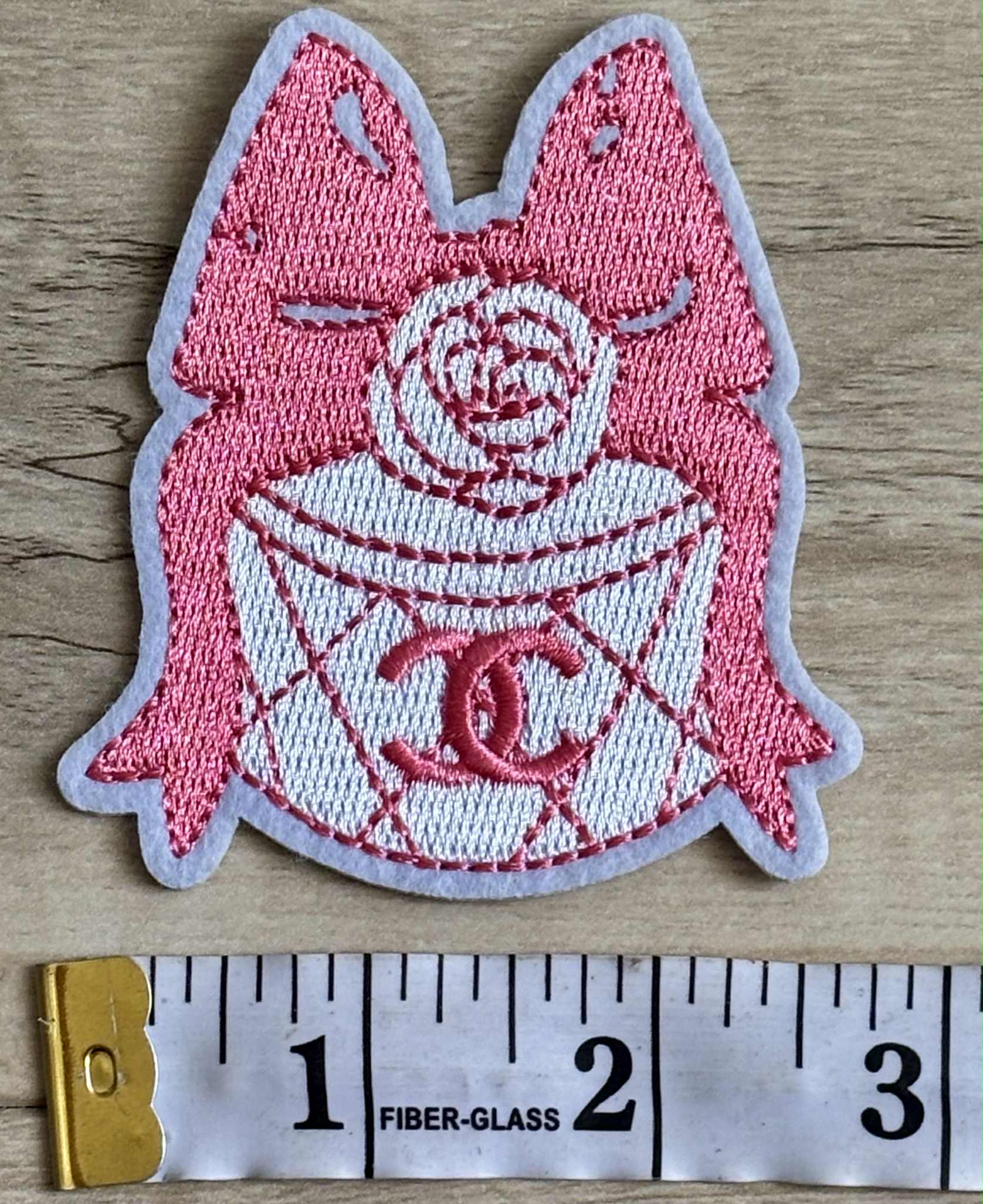 Patch C perfume pink bow