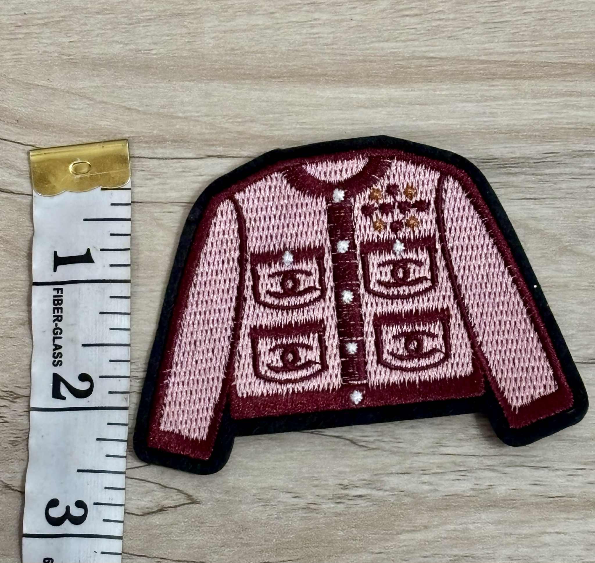 Patch C pink jacket
