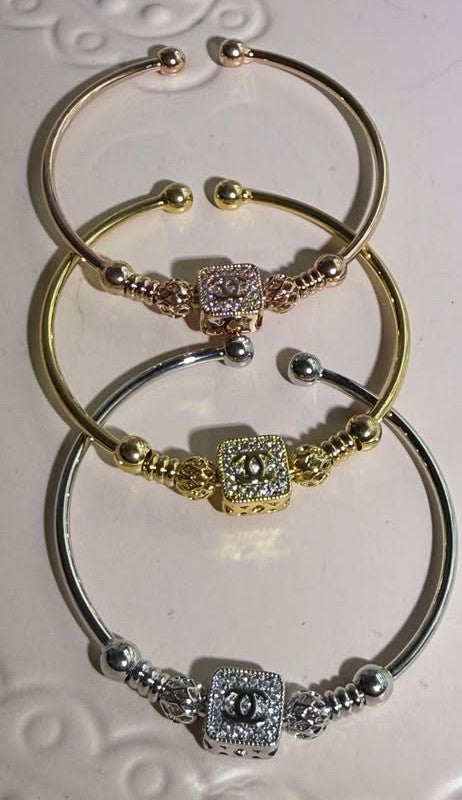 Bangle C tri-color square