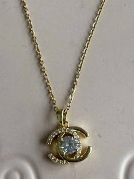 Necklace C with stone