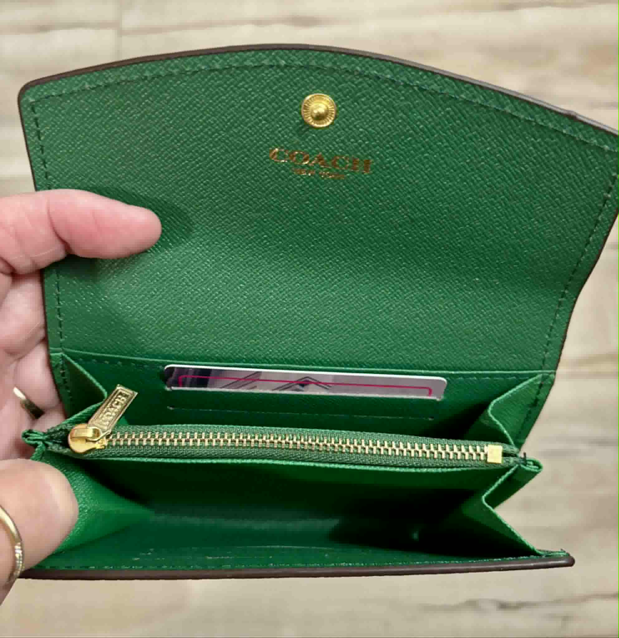 Wallet C green