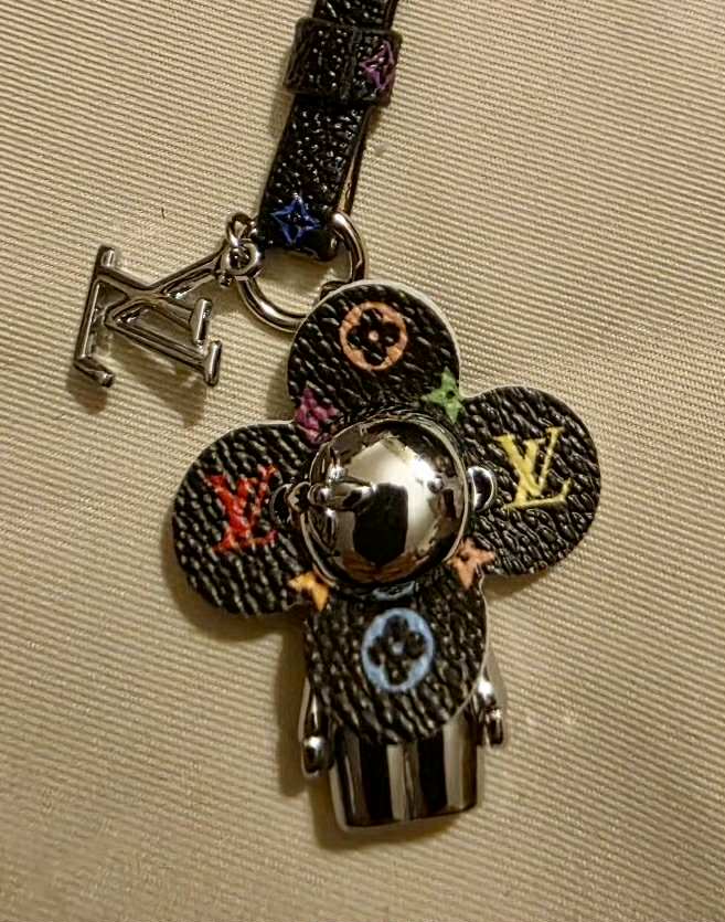 Purse charm hanging mini VVN multi