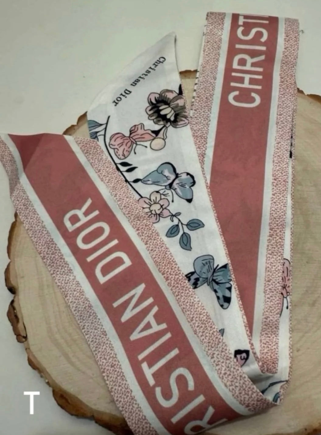 Purse scarf CD butterfly