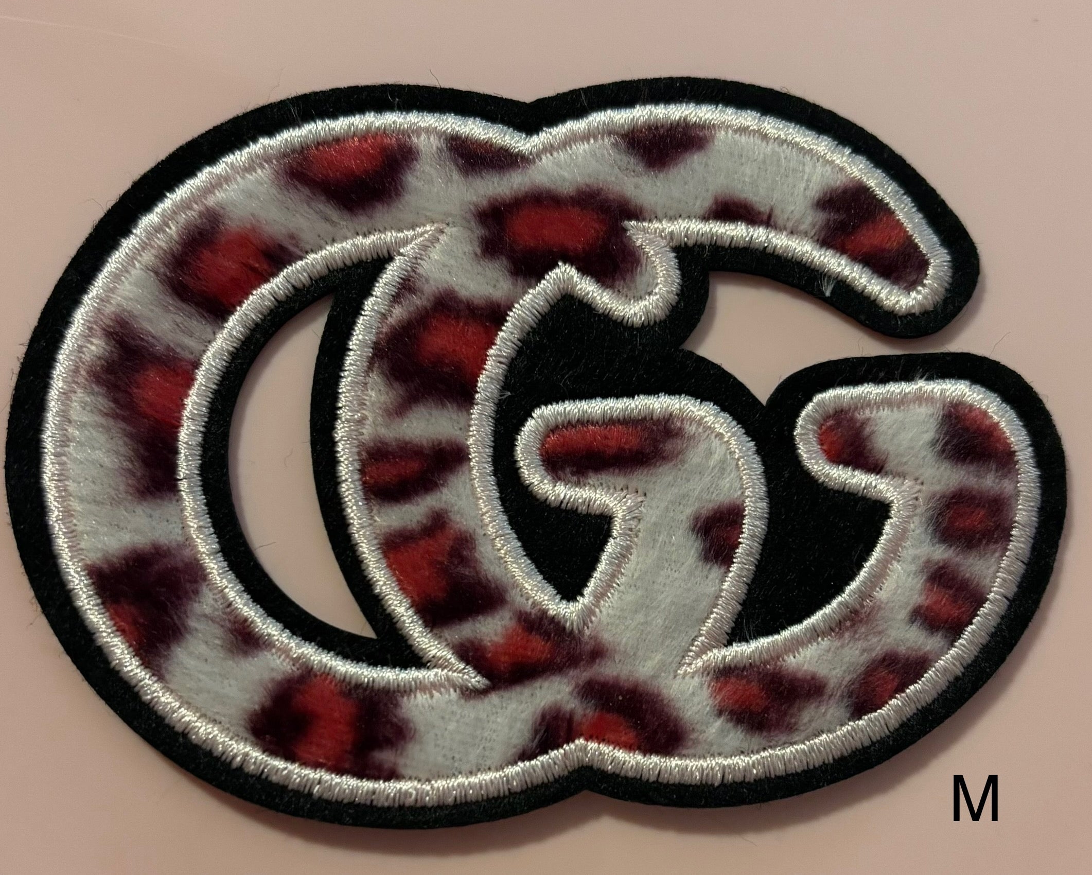 Patch G leopard pink