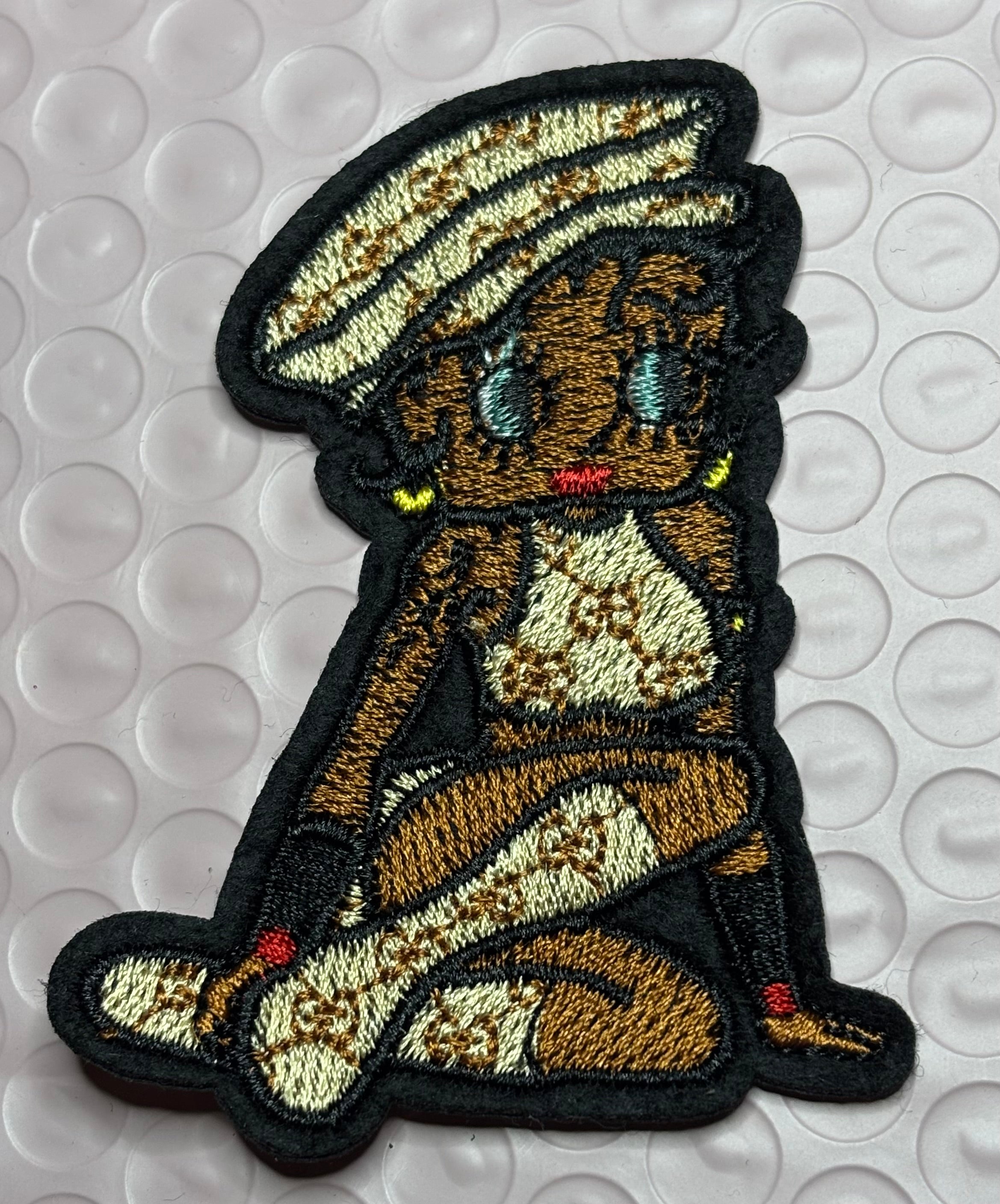 Patch brown girl