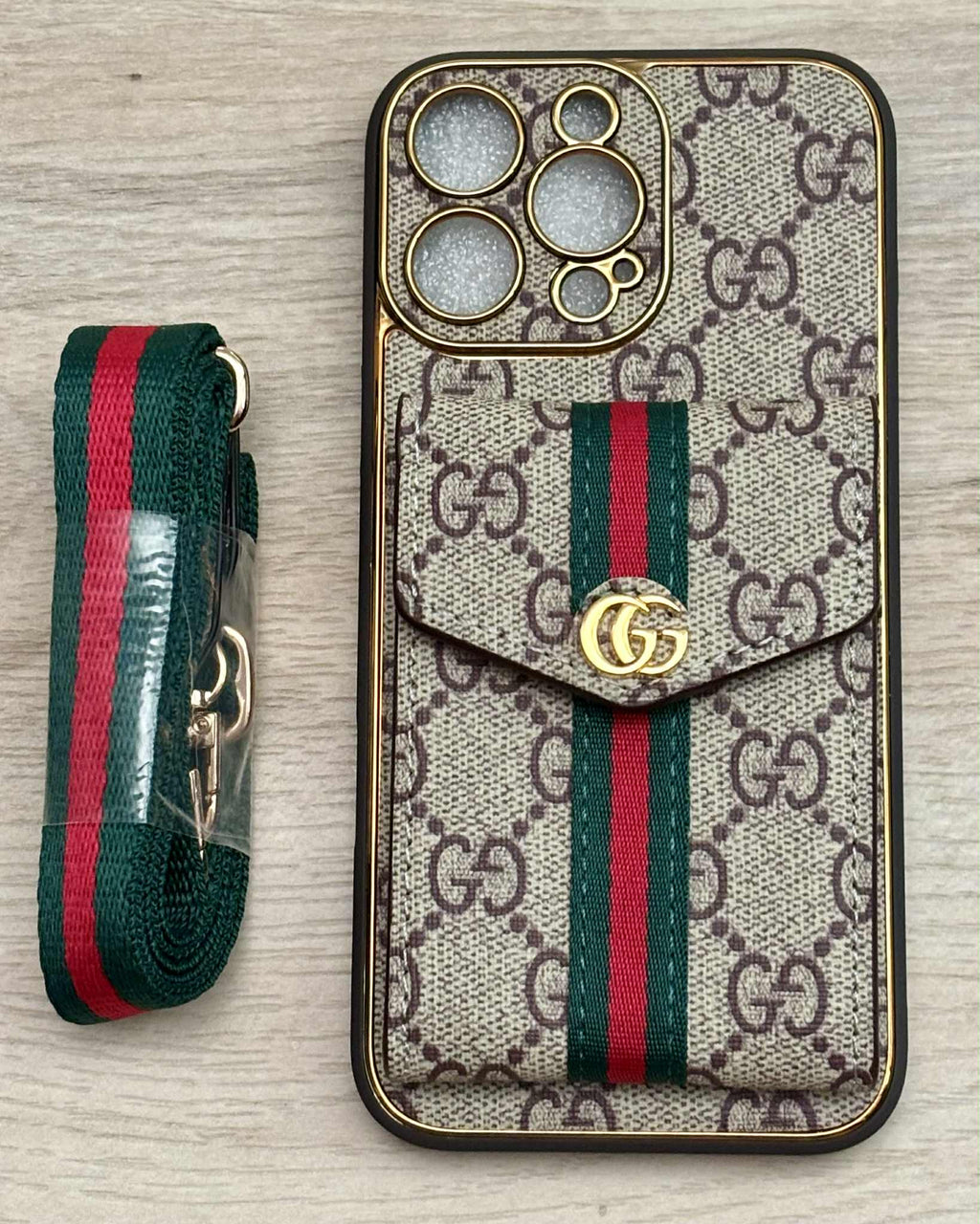 iPhone case G with card holder