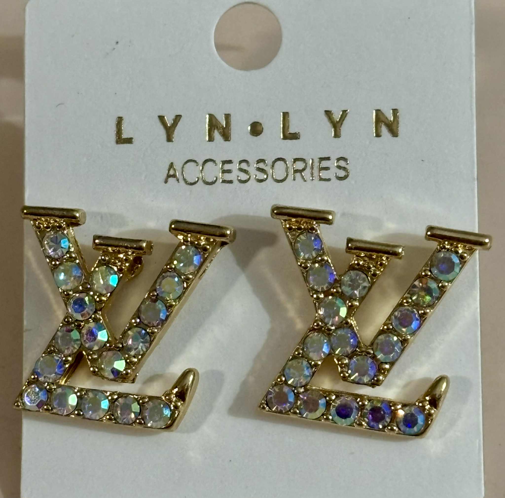 Earrings L bling gold