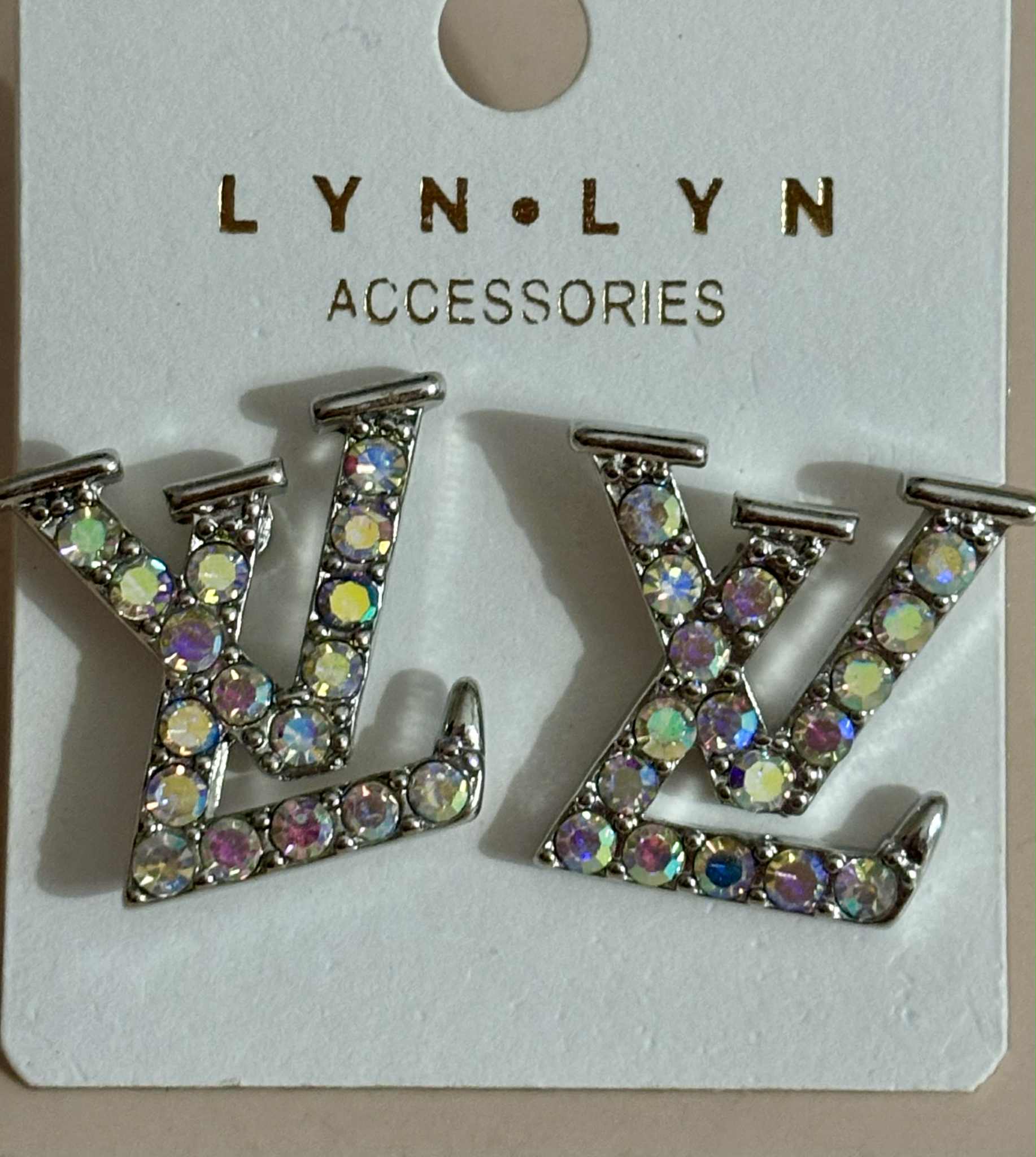 Earrings L bling silver