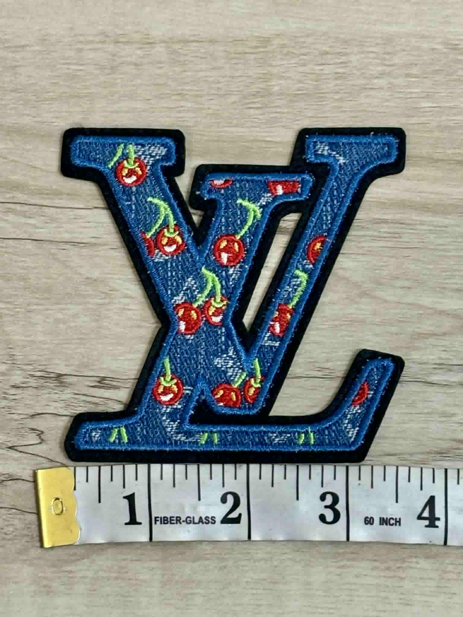 Patch L blue