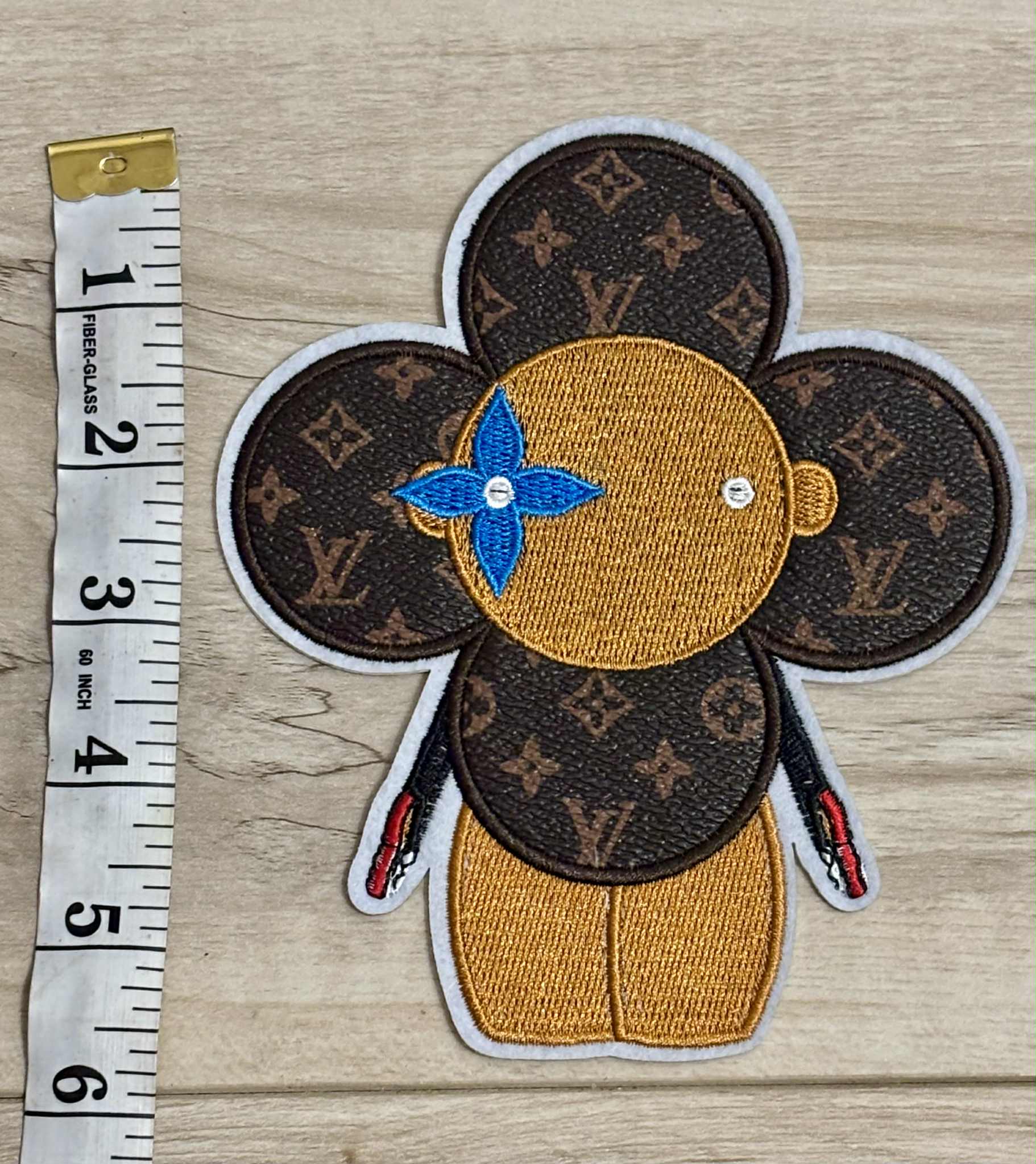 Patch L VVN brown