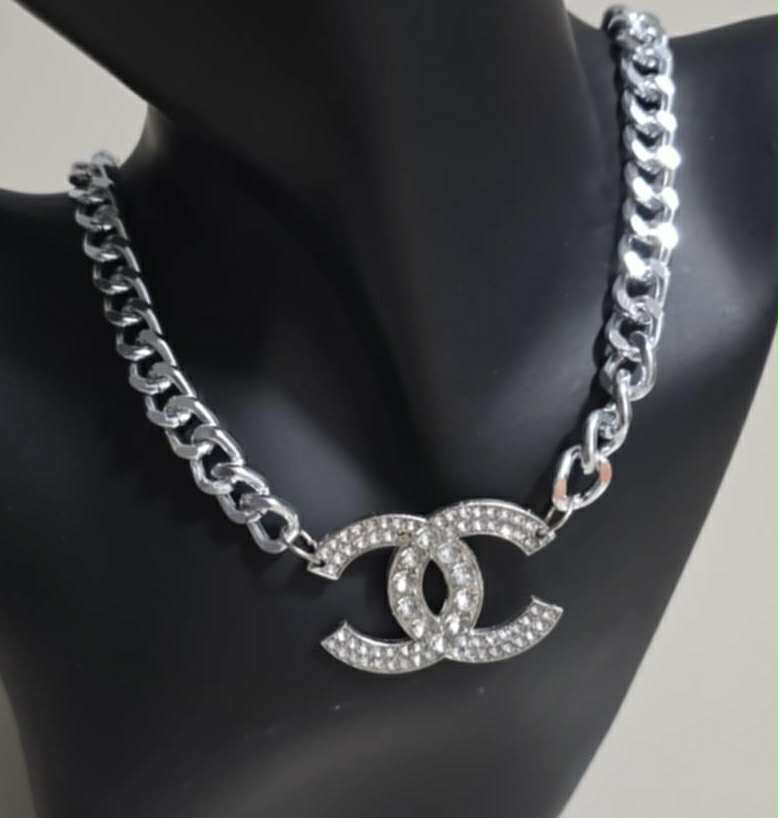 Necklace C chain silver