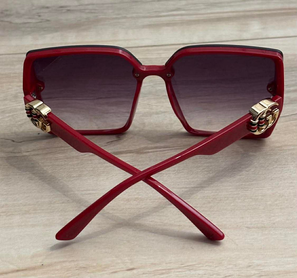 Sunglasses G red