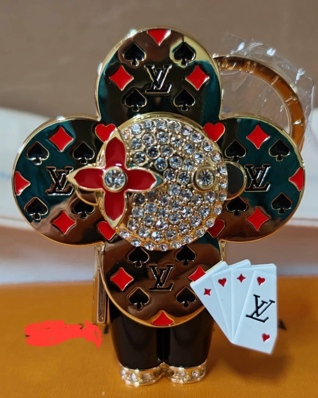 Keychain stainless VVN cards