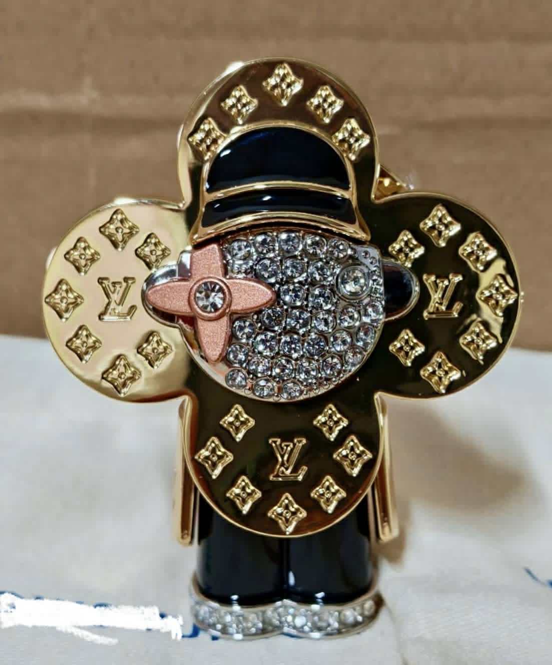 Keychain stainless VVN blk hat