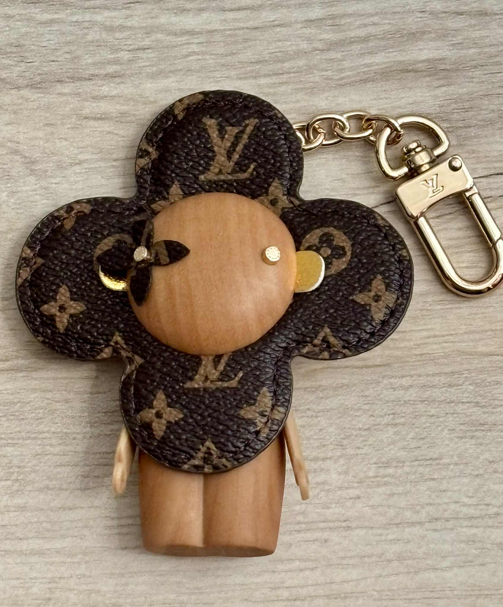 Keychain VVN wood brown