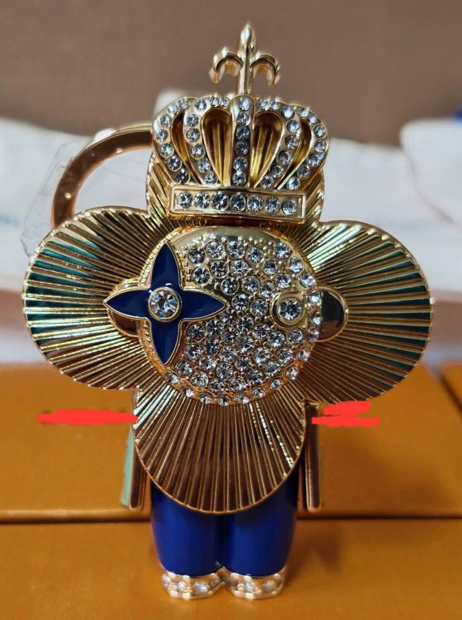 Keychain stainless VVN crown