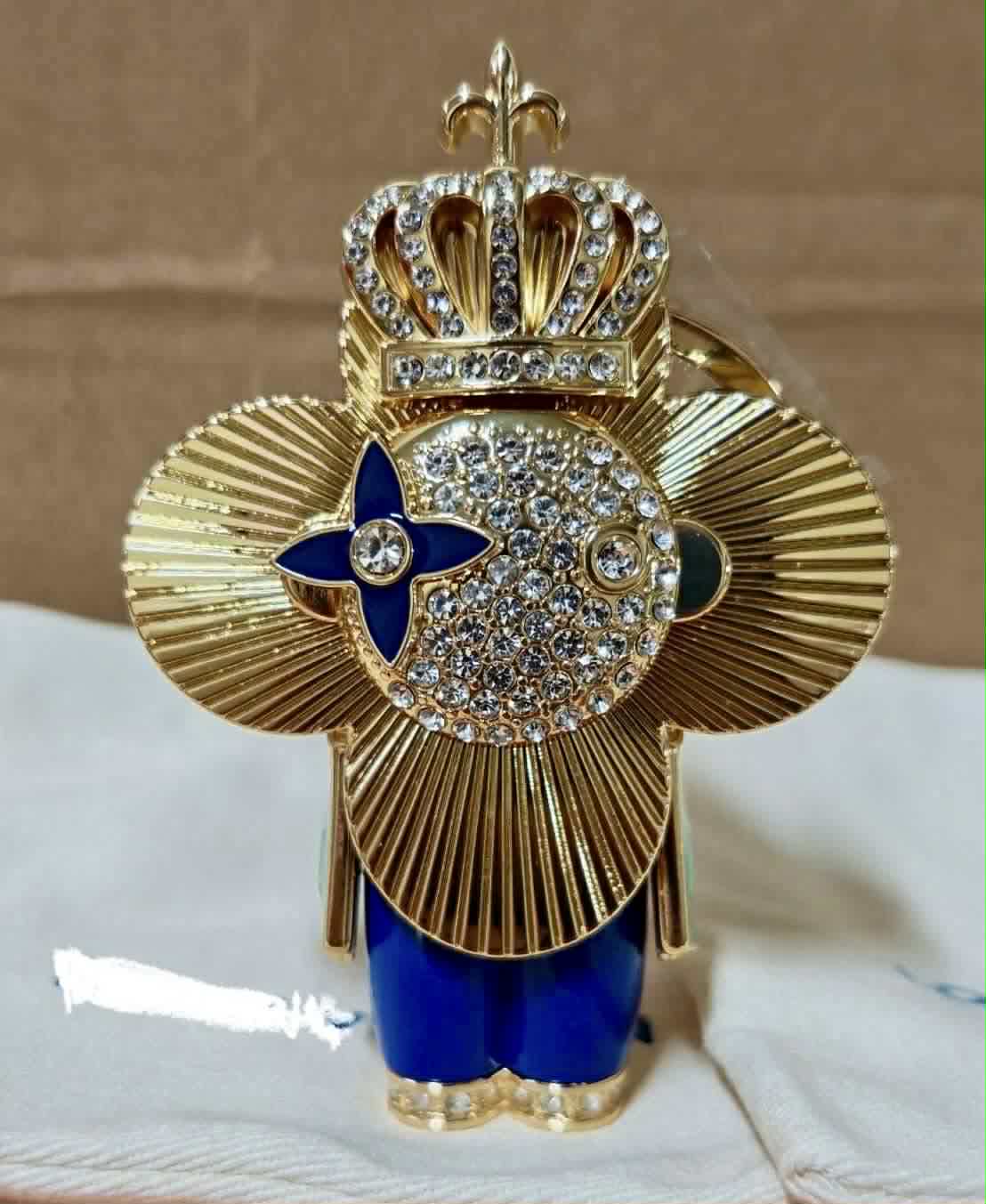 Keychain stainless VVN crown