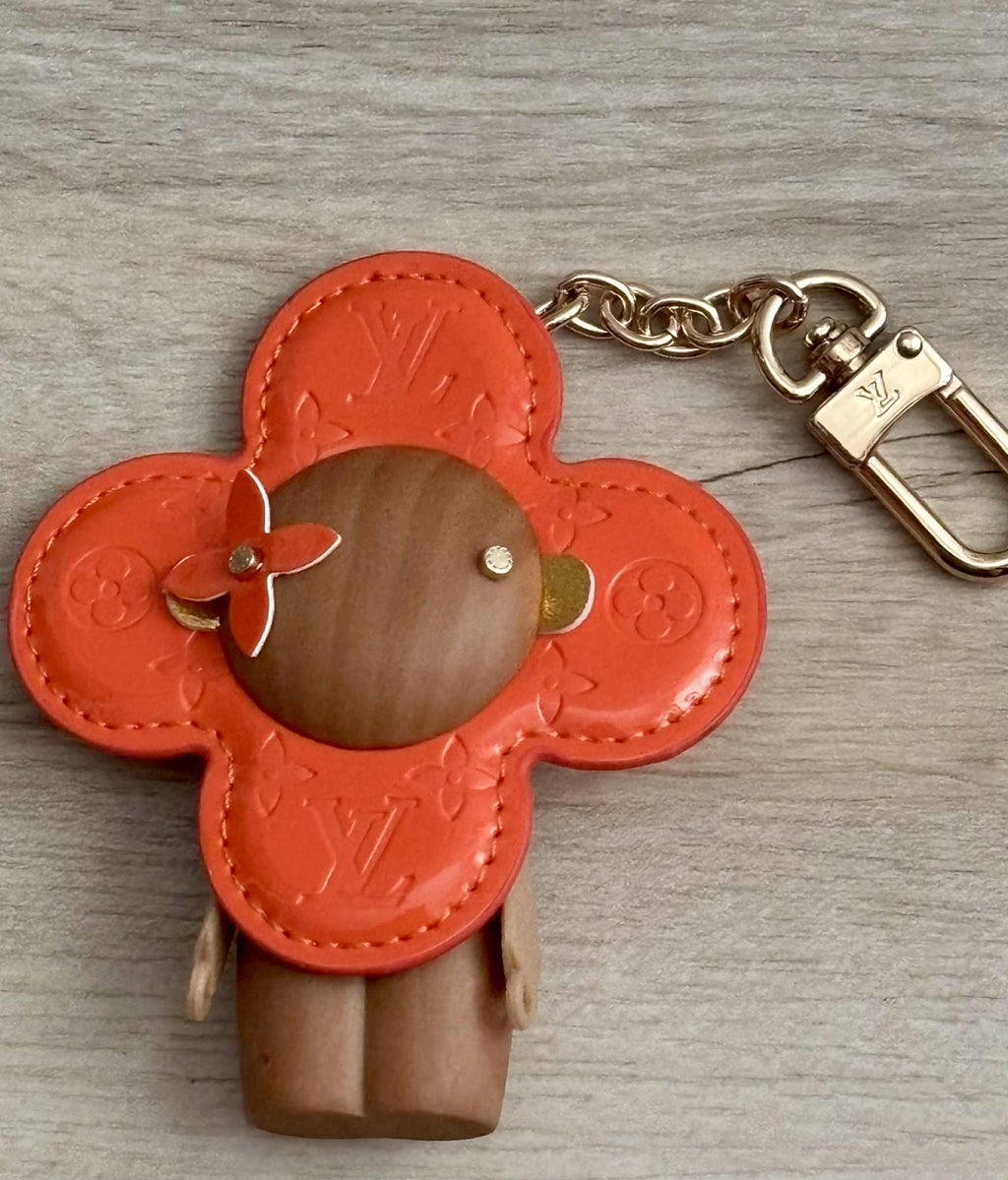 Keychain VVN wood orange