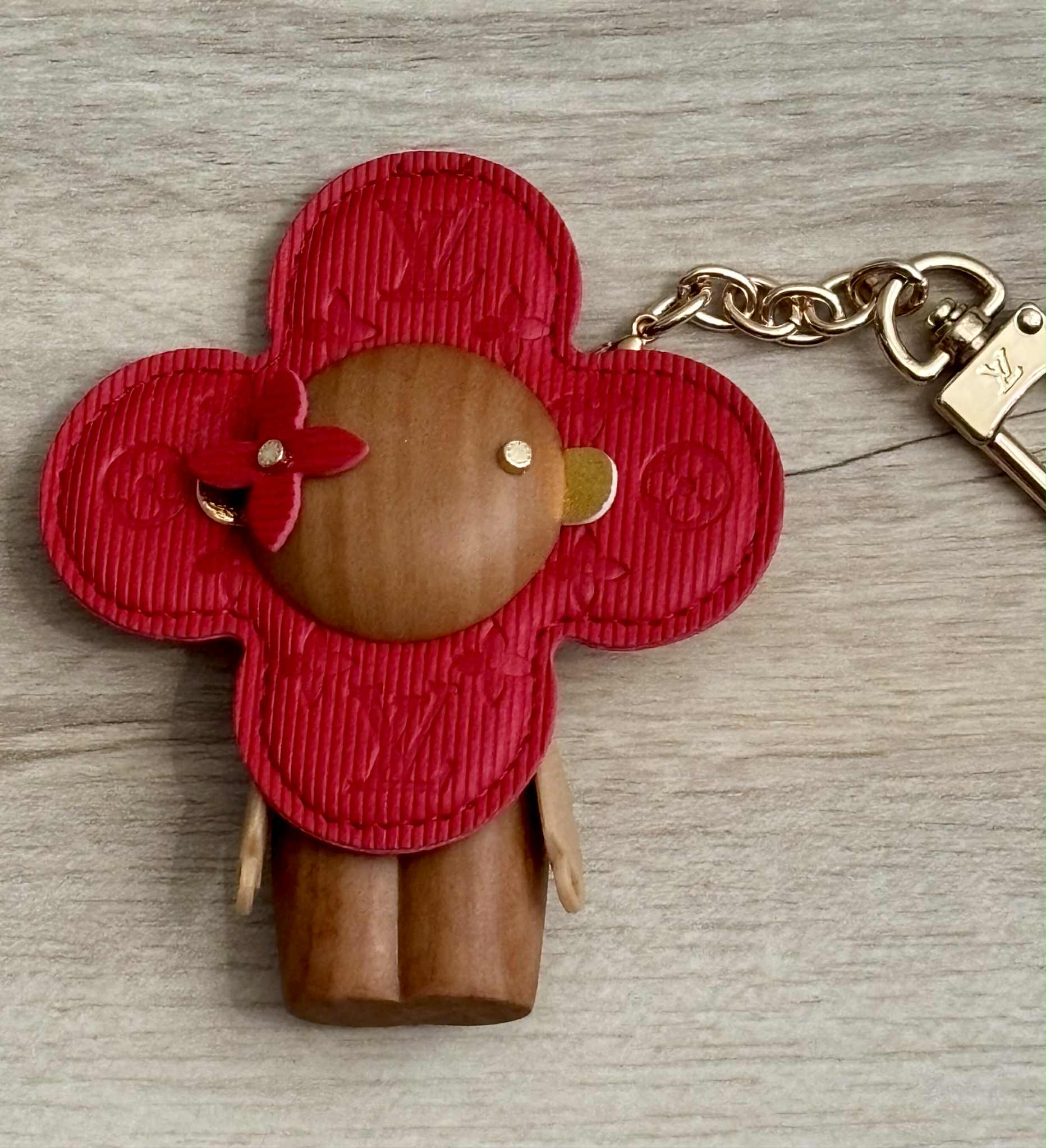 Keychain VVN wood red