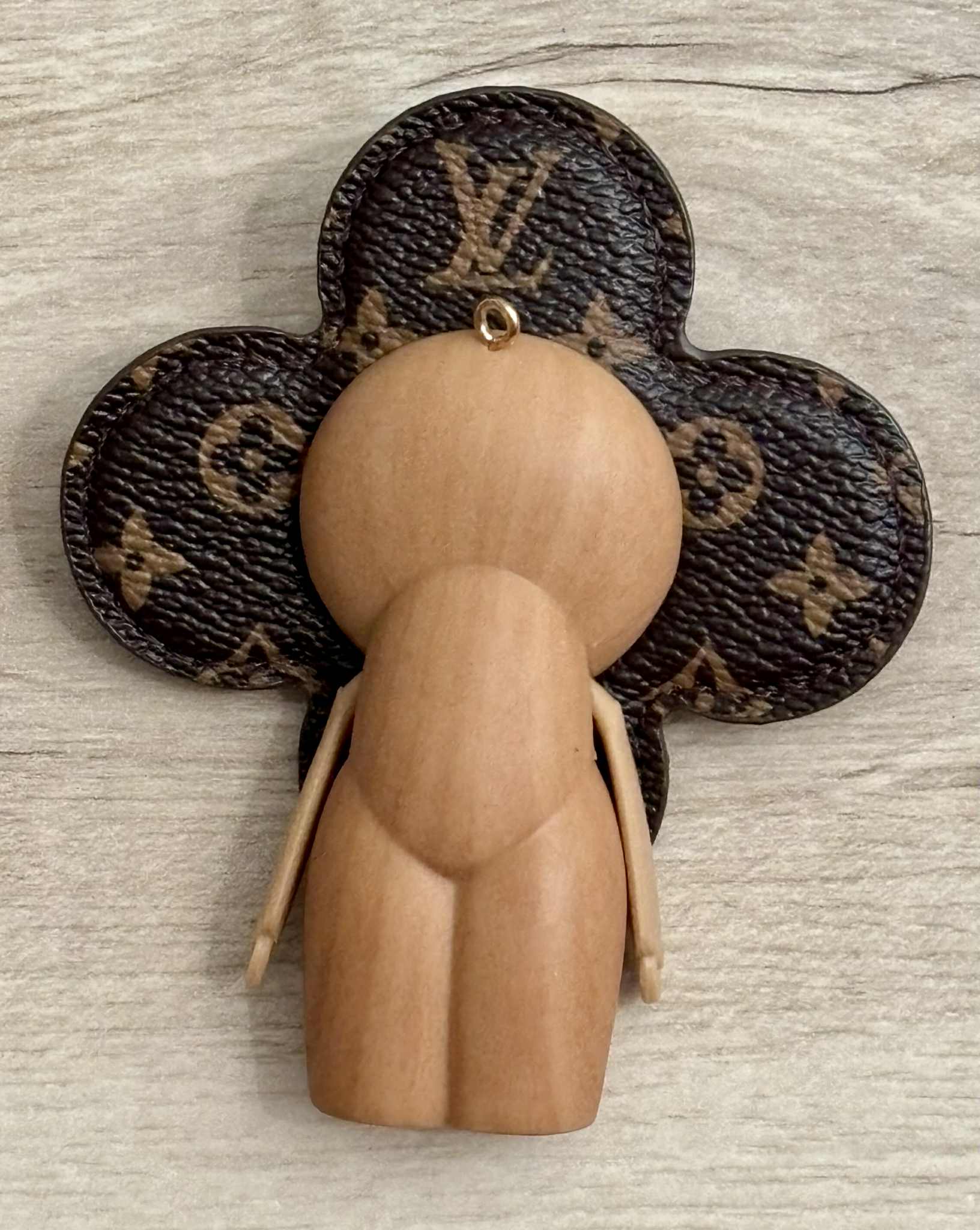 Keychain VVN wood brown