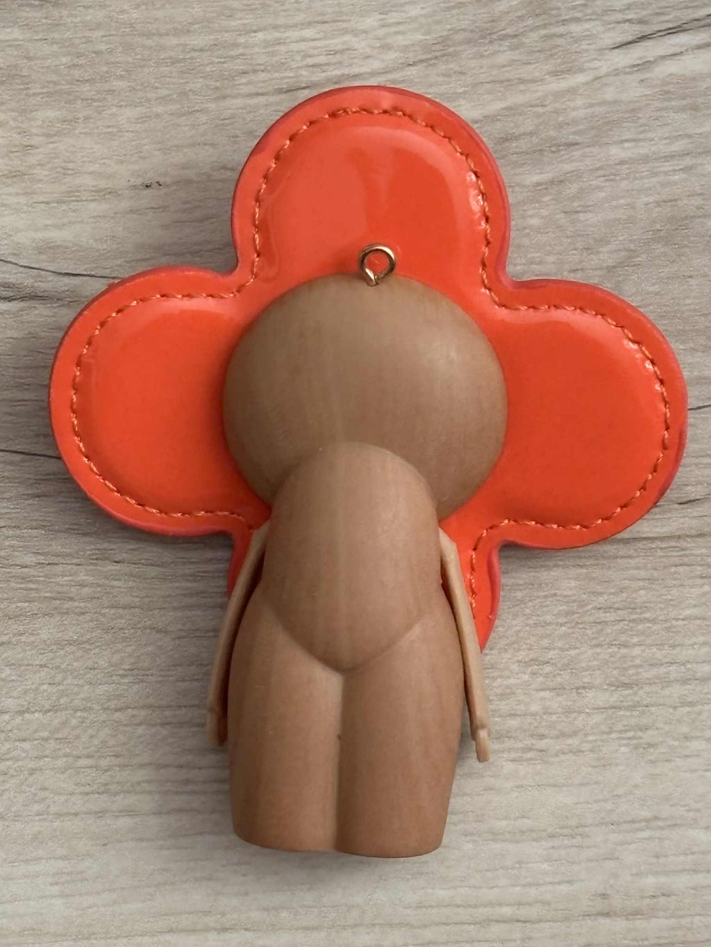 Keychain VVN wood orange