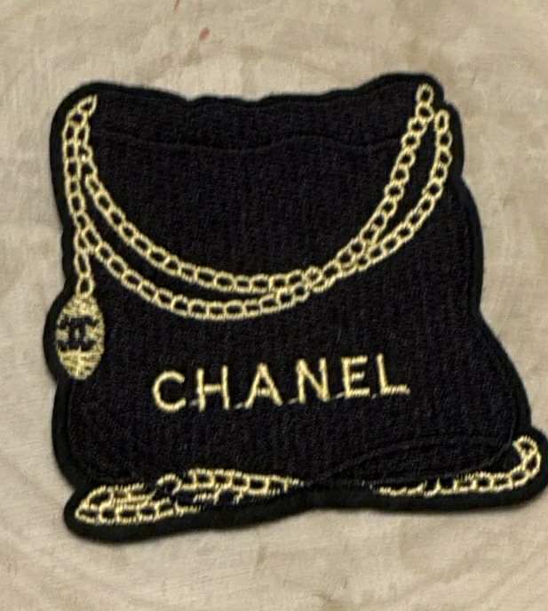 Patch C black purse